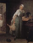 Jean Baptiste Simeon Chardin Market Return oil painting